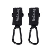 Walking Mum Ganchos Bebek Arabası Kancası Black